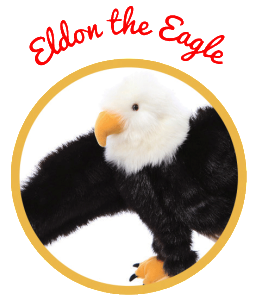 Musical Moments Cast of Characters Puppet - Eldon the Eagle Musical Moments Puppet